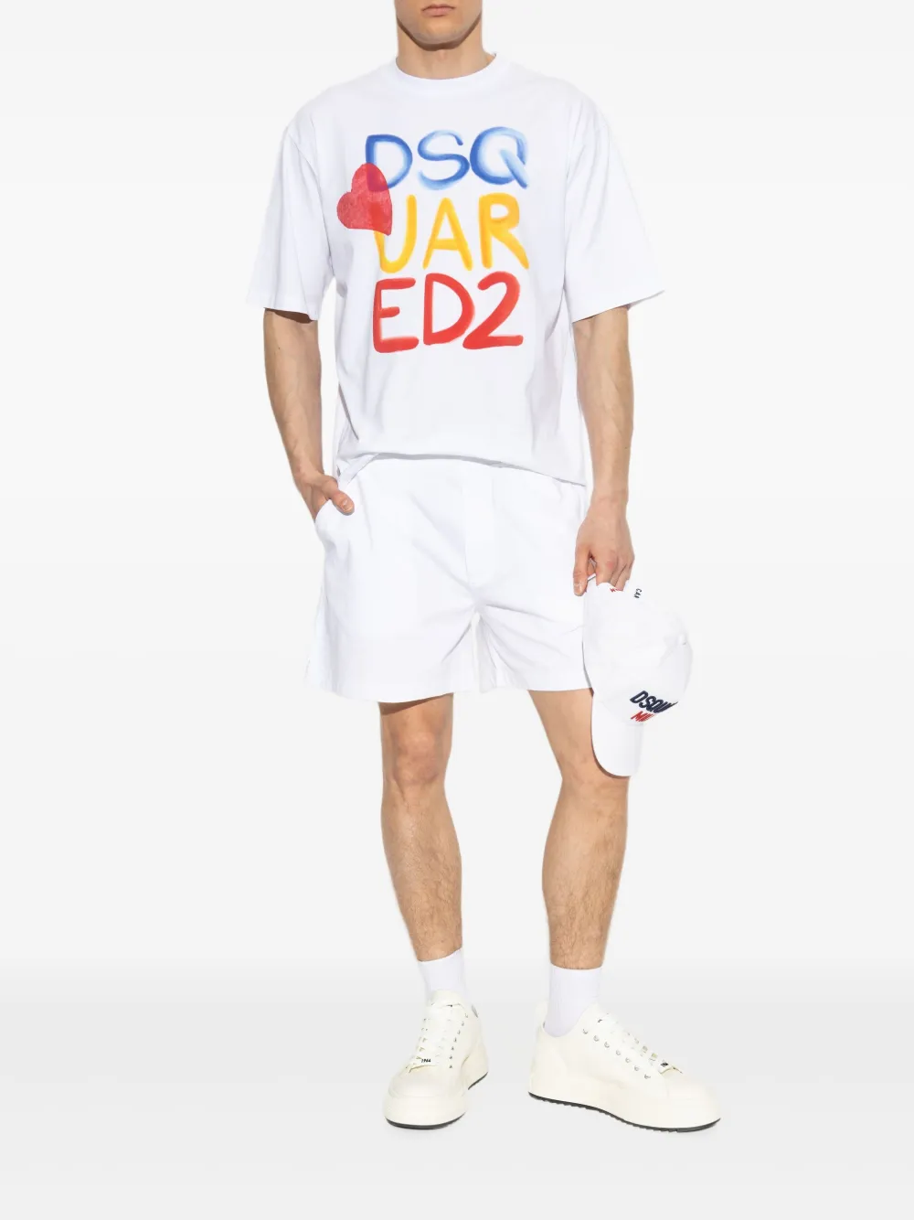 DSQUARED2 Shorts in cotone | Shorts da corsa | Image 2