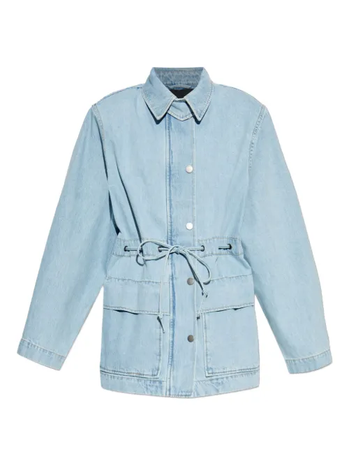 Veste en jean à taille ceinturée - ROTATE BIRGER CHRISTENSEN - Modalova
