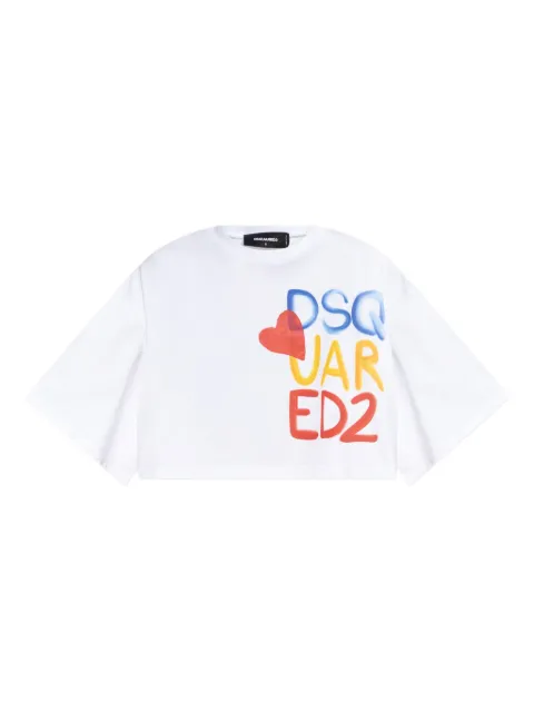 DSQUARED2 playera de algodón