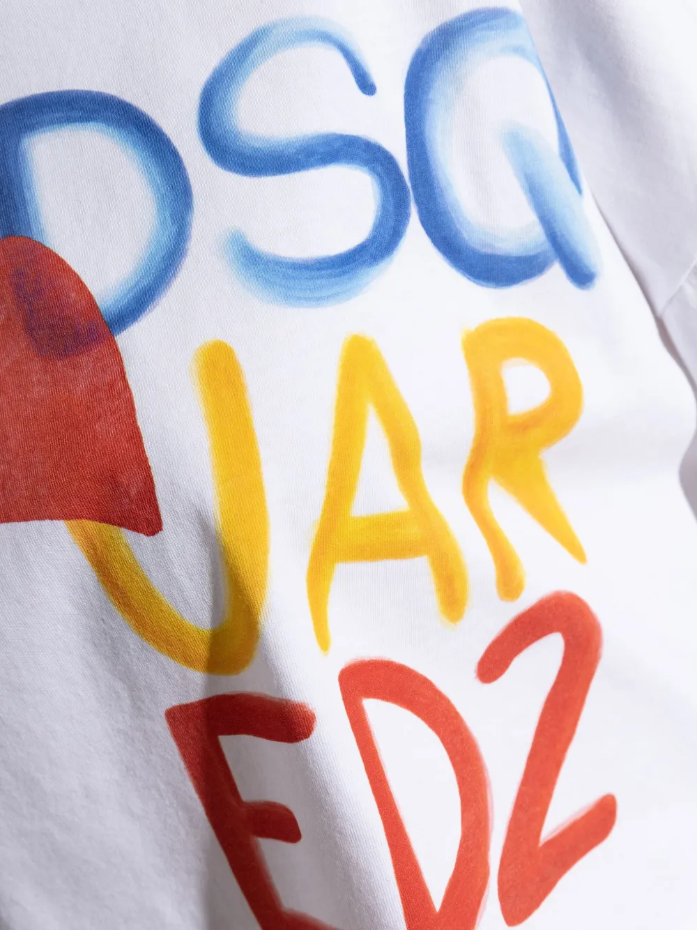 DSQUARED2 Katoenen T-shirt Wit