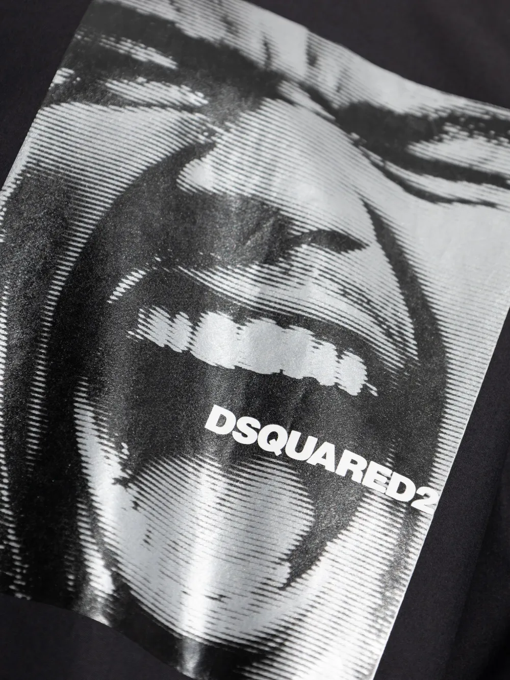 DSQUARED2 Overhemd met grafische print Zwart
