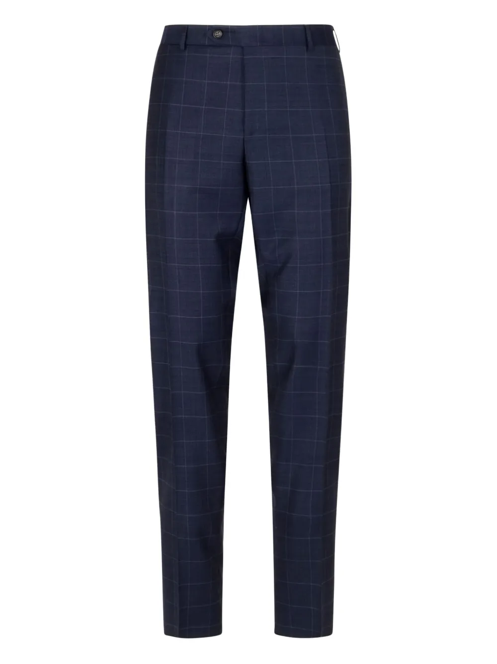 Canali checked tailored trousers | Blue | Image 1