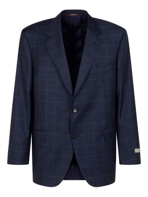 Canali check-pattern blazer 