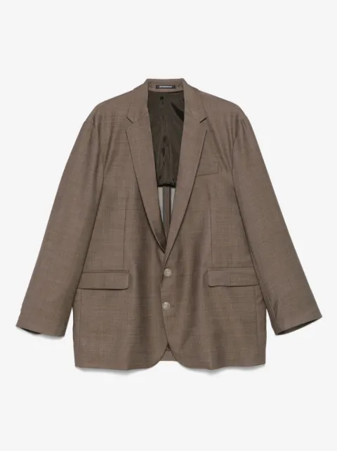 Emporio Armani blazer à carreaux