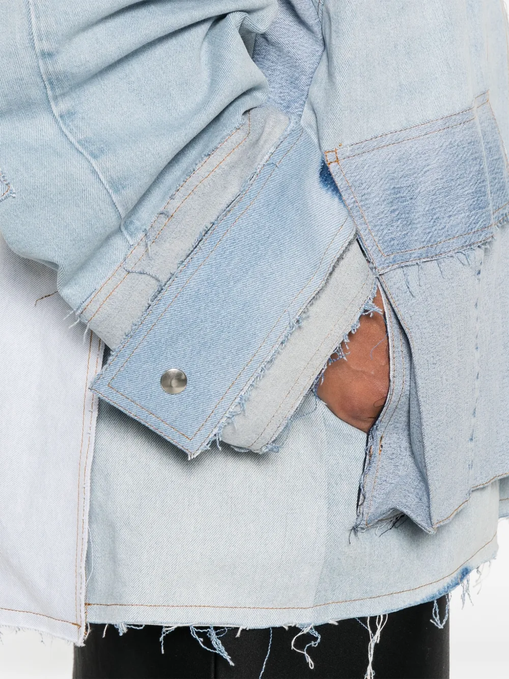 Shop Facon Jacmin Major Jacket In Blue