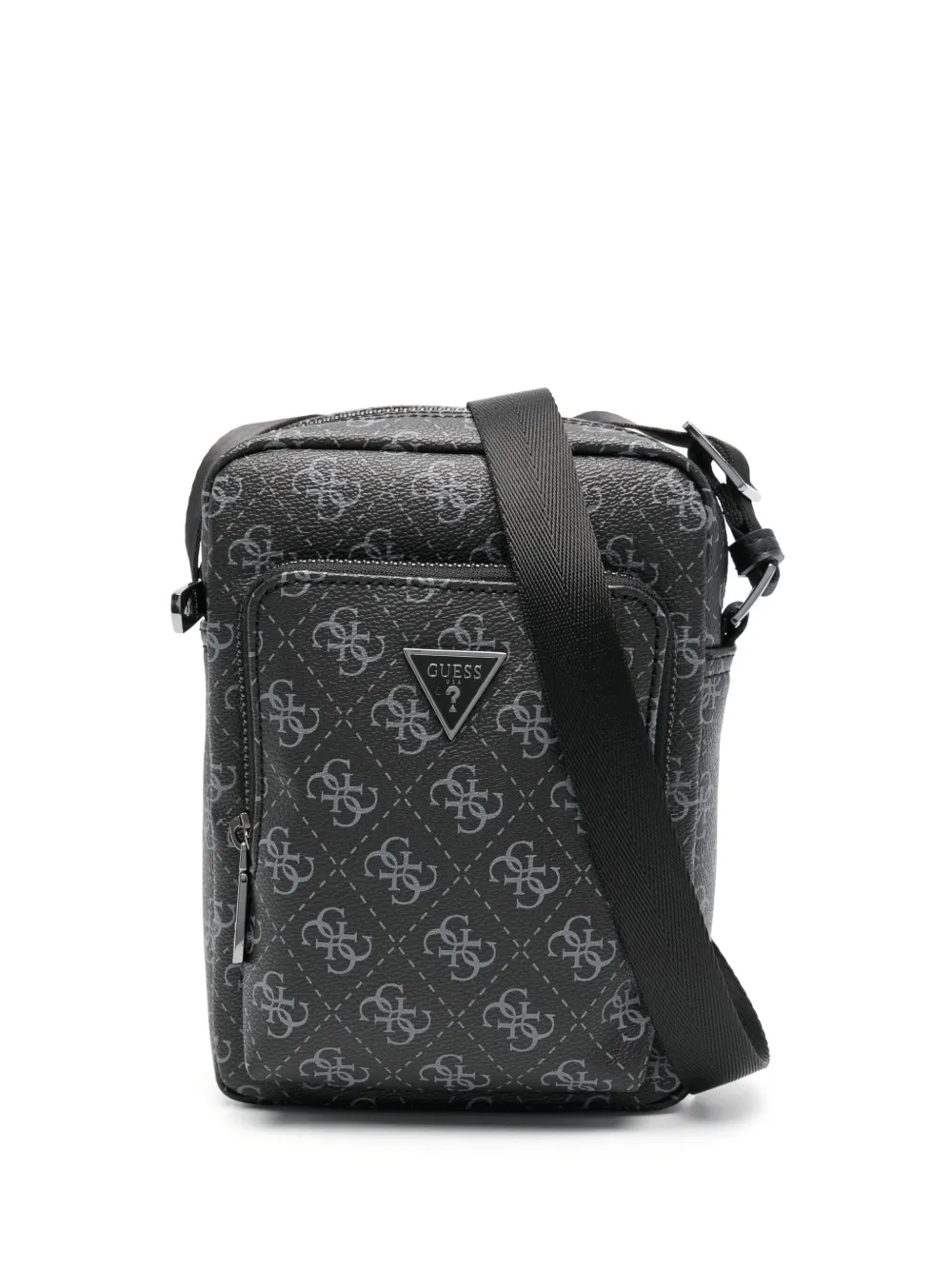 GUESS USA monogram messenger bag | Black | Image 1