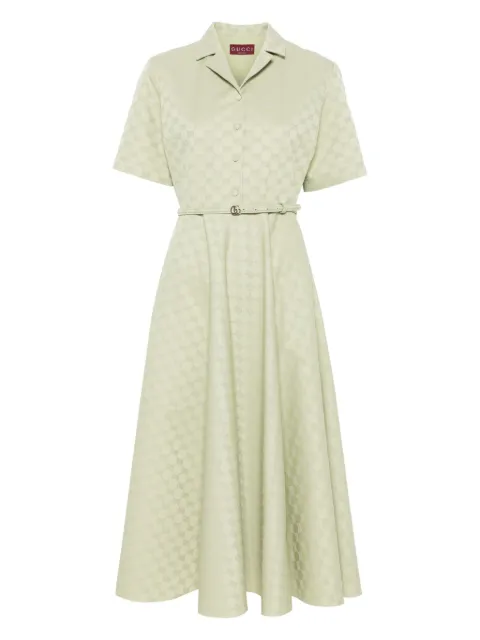 Gucci GG-jacquard midi dress