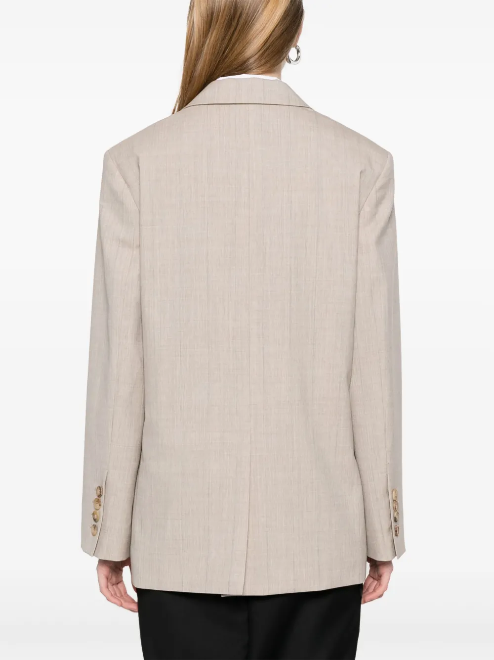 Moschino Wollen blazer Beige