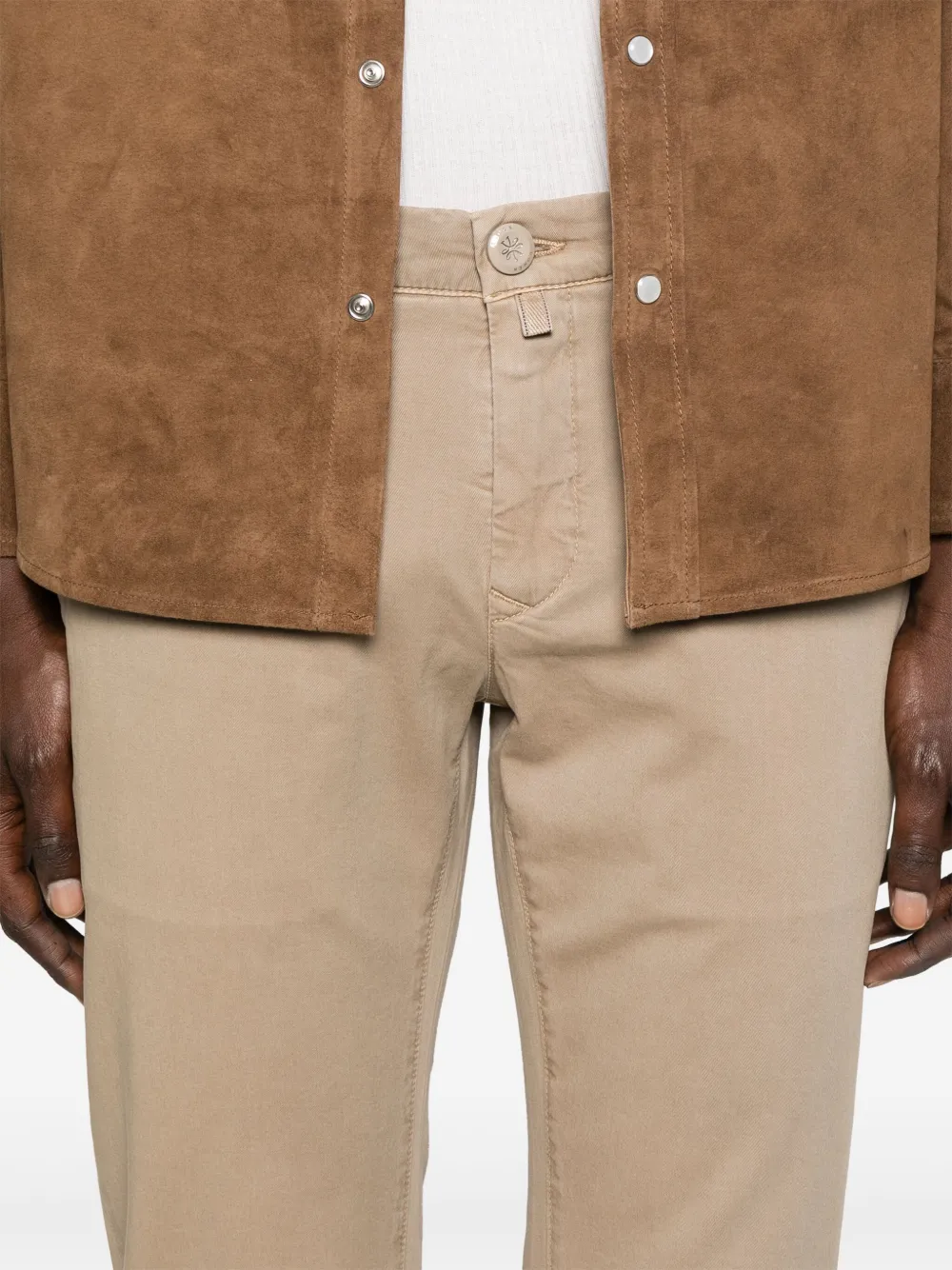 Jacob Cohën Bobby broek Beige