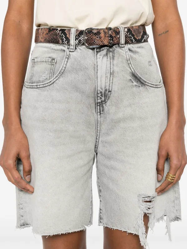 ショートパンツ ICON DENIM Women Shorts  Burmudas LEAGR1007 Grey ICON DENIM Lea Shorts | Grey | FARFETCH