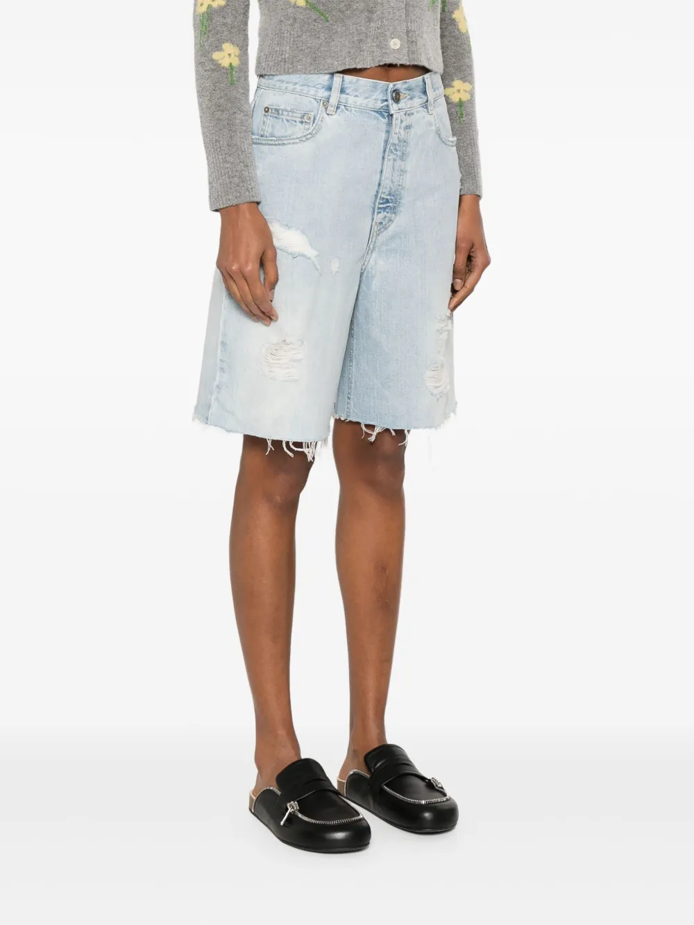 Golden Goose Spijkershorts Blauw