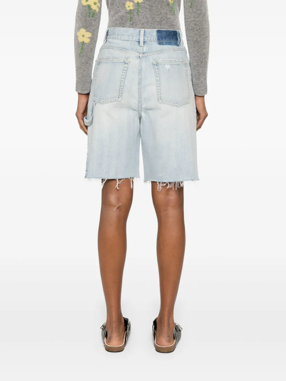 Golden Goose Spijkershorts Blauw