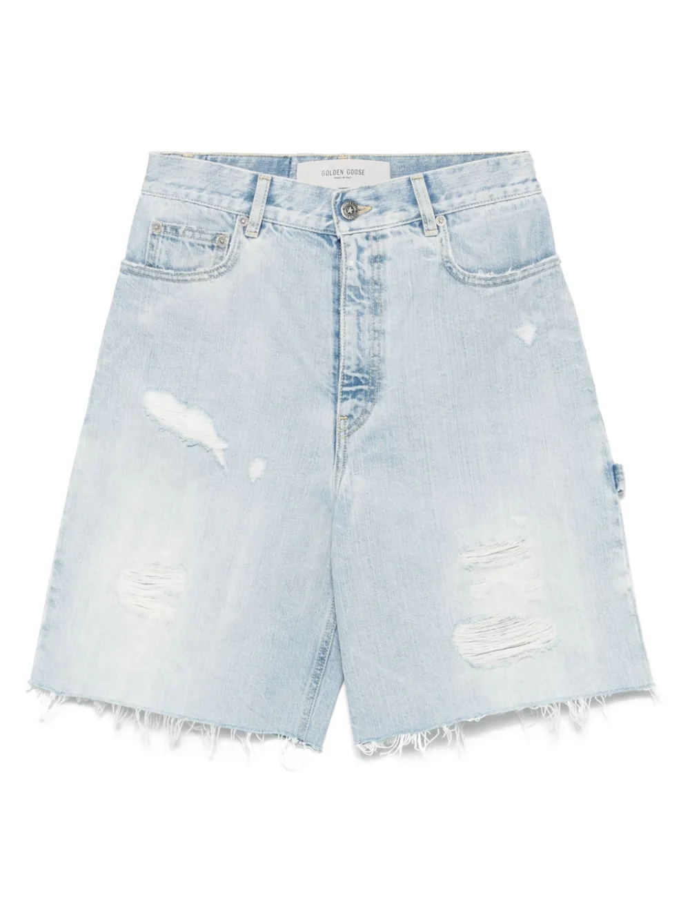 Golden Goose Spijkershorts Blauw
