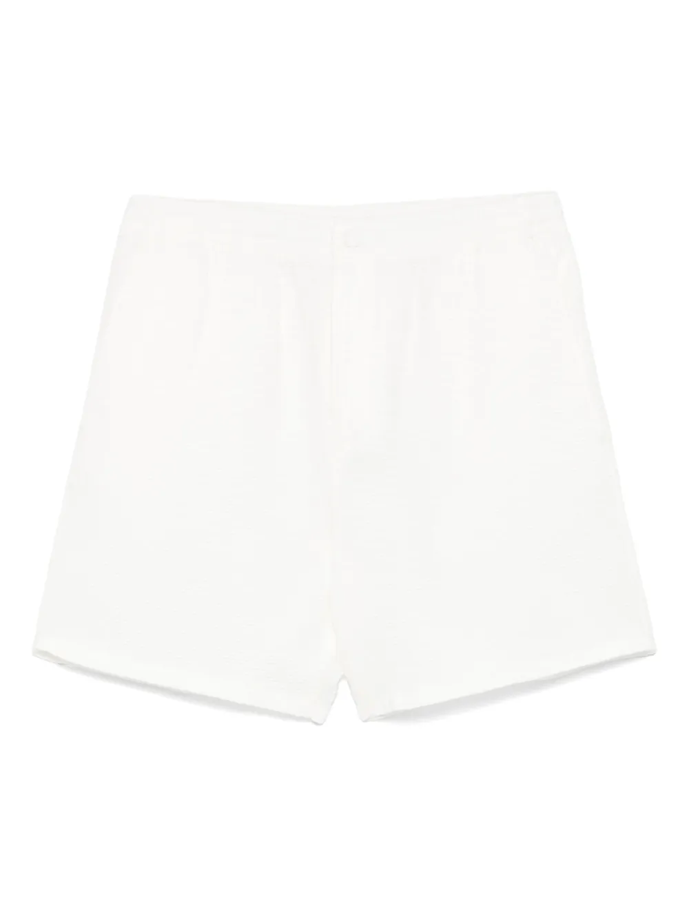 Lacoste waffle-jersey shorts | White | Image 1