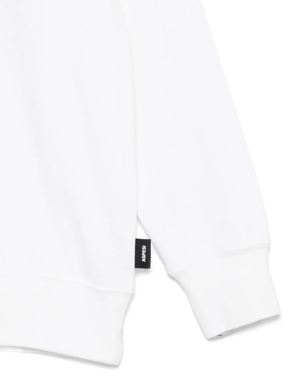 Aspesi Kids Sweater met logoprint Wit
