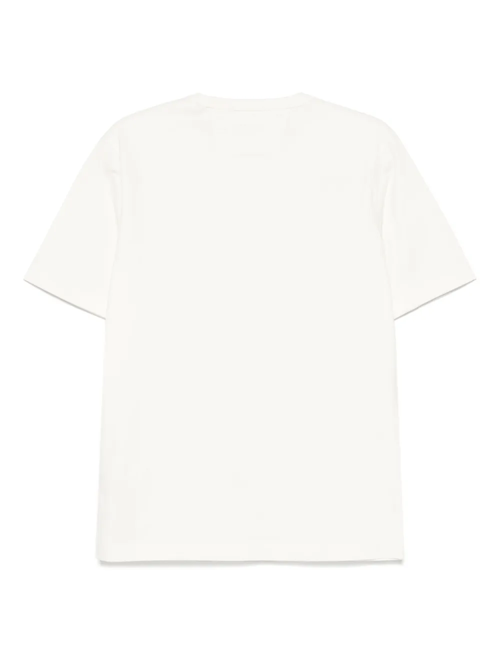 C.P. Company Jersey T-shirt met typografisch logo Wit