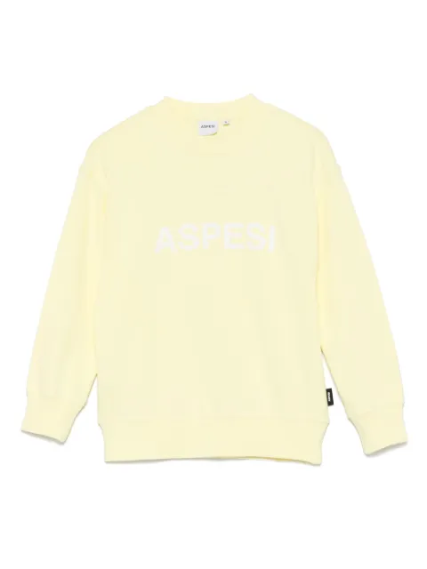 Aspesi Kids logo-print sweatshirt