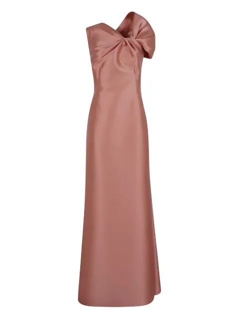 Alberta Ferretti asymmetric-shoulder gown