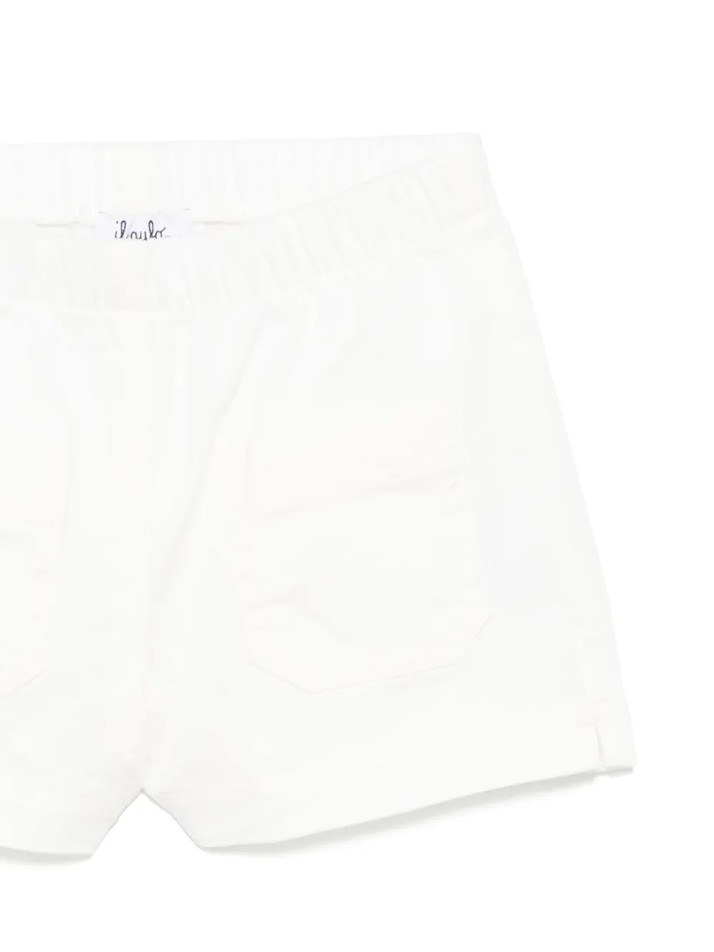Il Gufo Katoenen shorts Wit