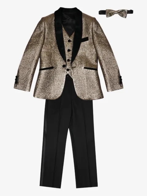 ROMANO KIDS set de cuatro trajes con ribete en contraste