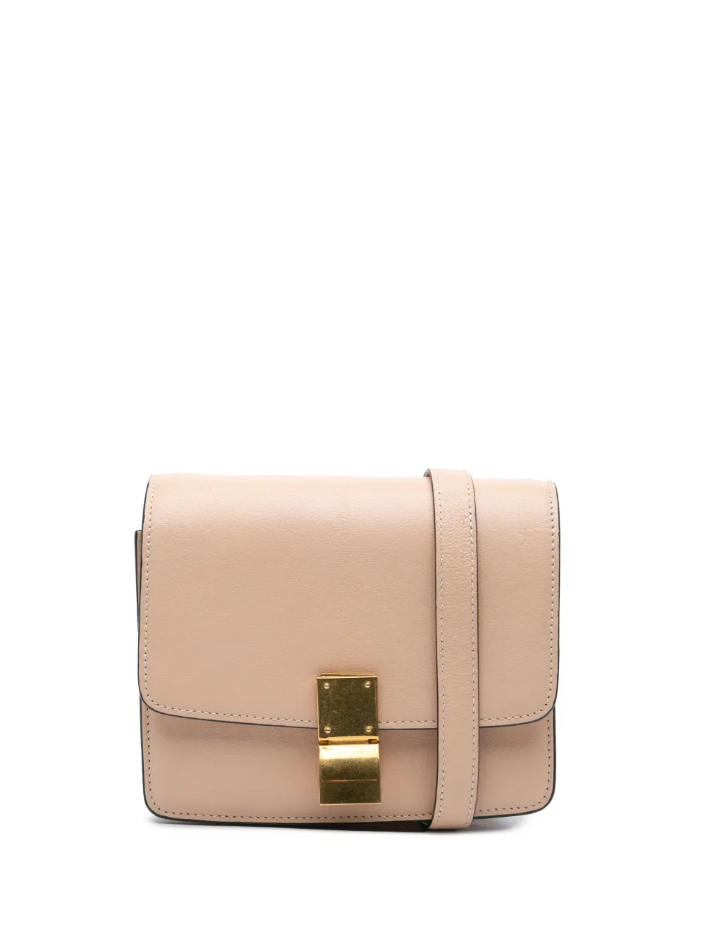 Céline Pre-Owned 2016 スモール カーフスキン クラシック ボックス ショルダーバッグ - ピンク Céline Pre-Owned 2016 スモール カーフスキン クラシック ボックス ショルダーバッグ - ピンク