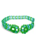 Jennifer Gibson Jewellery 1960s Coppolo et Toppo sea belt - Green