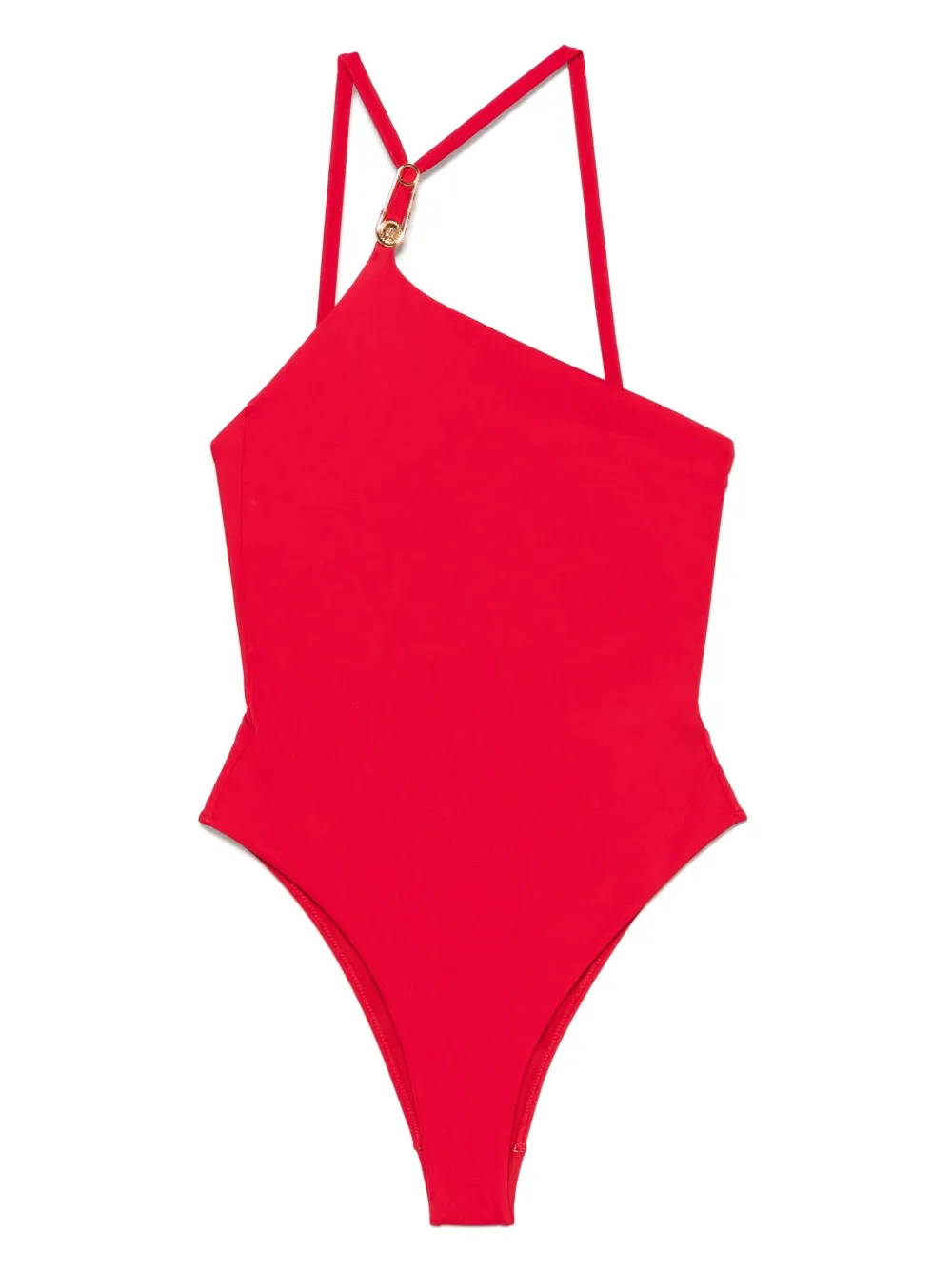 Versace Badpak met veiligheidsspeld Rood