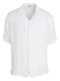 Altea Bart short-sleeve revere-collar shirt - White