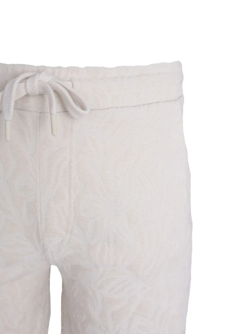 Altea textured drawstring shorts Wit