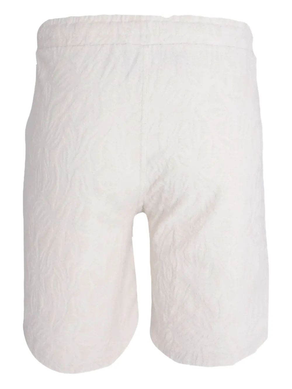 Altea textured drawstring shorts Wit