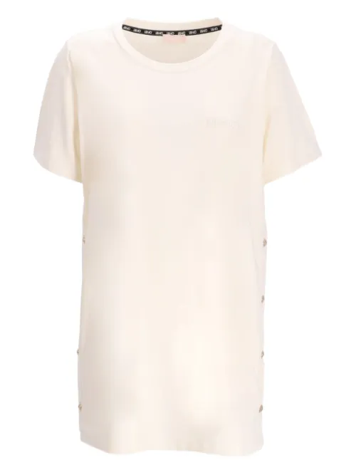 T-shirt à col tunisien - LIU JO - Modalova