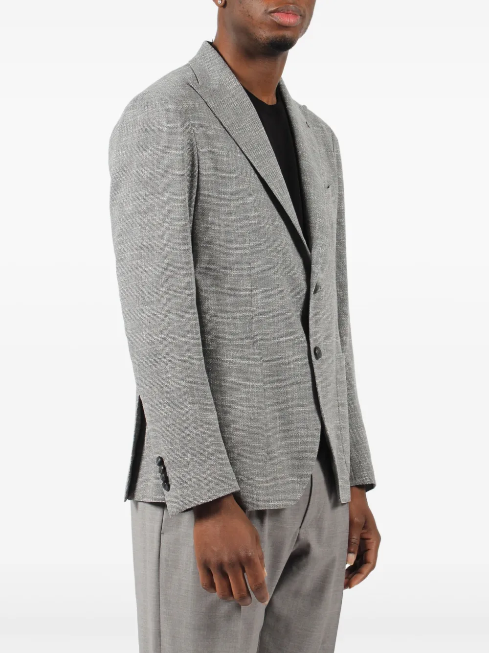 Tagliatore Blazer met textuur Grijs