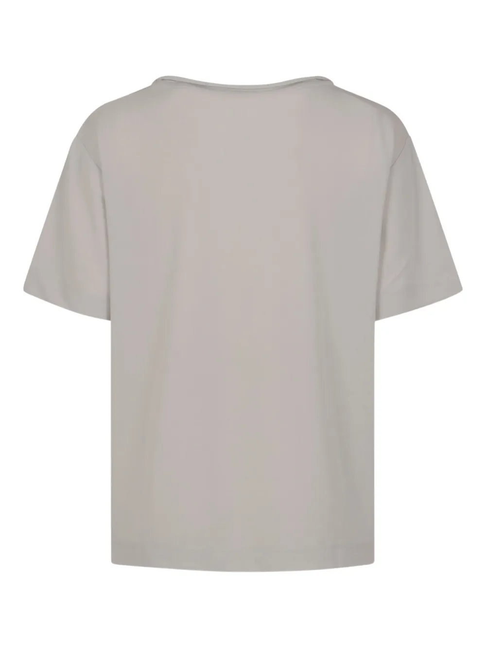 Emporio Armani T-shirt met geborduurd logo Grijs