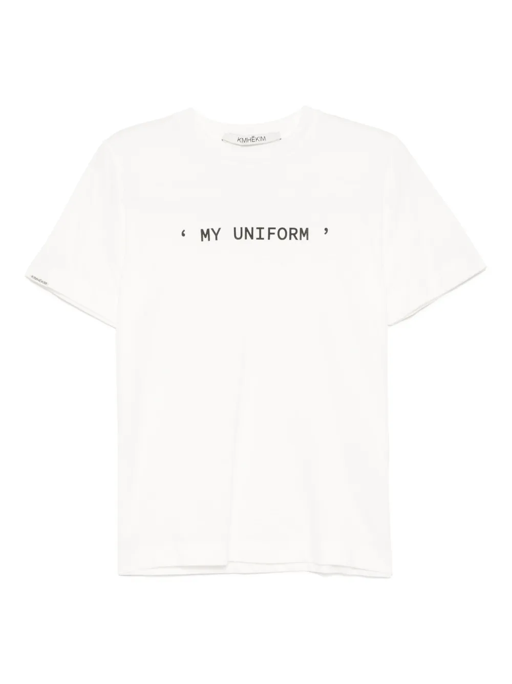 Kimhekim playera con estampado gráfico | blanco | Image 1