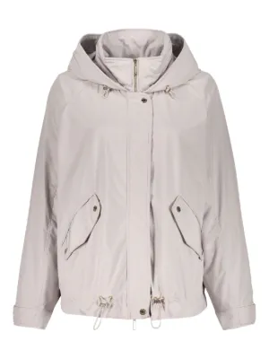 Mackage. Kalea-Z　ジャケット　ベージュ KALEA-ZZ Technical rain jacket with drawcord waist for Women