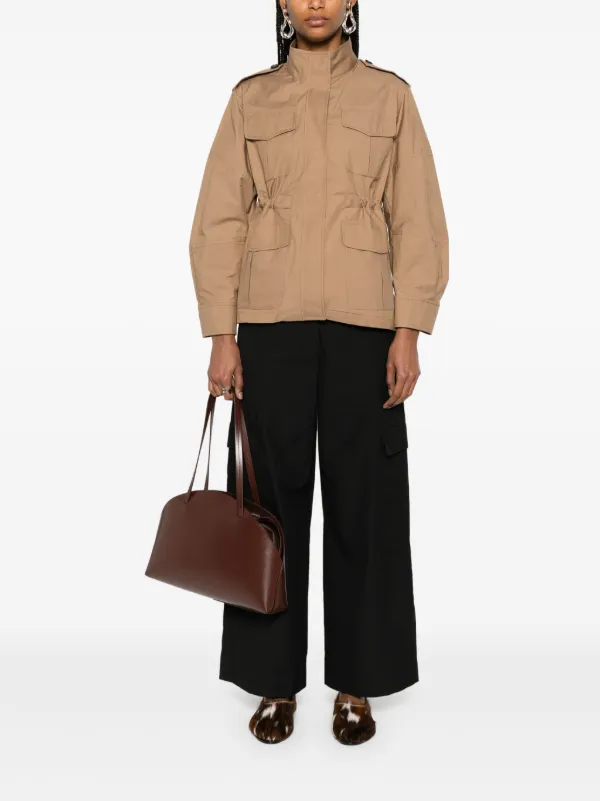 ジャケット Max Mara S Jackets Brown S MAX MARA: cotton blend trench coat - Brown | 'S Max Mara