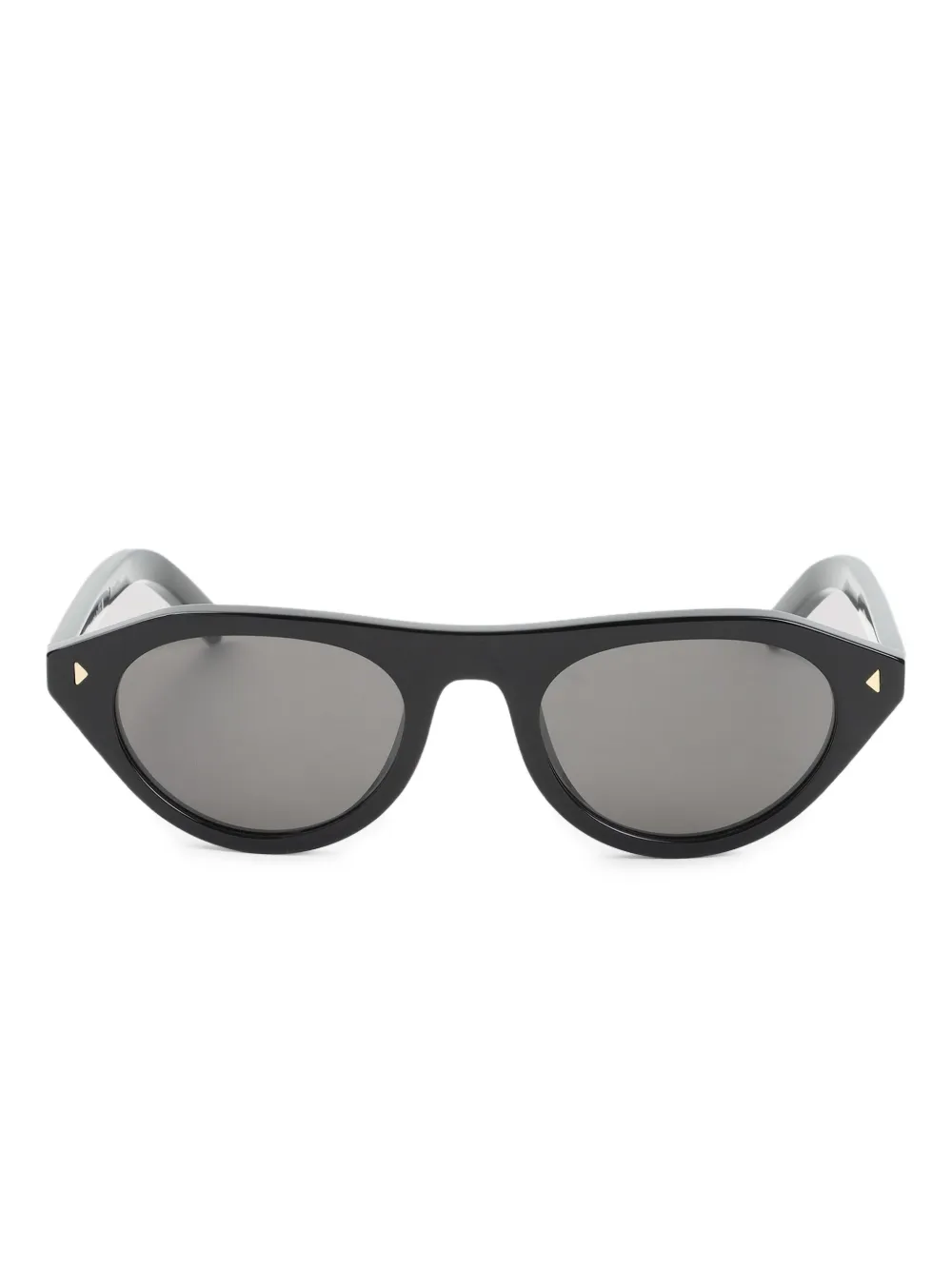 Prada Eyewear Zonnebril met cat-eye montuur Zwart