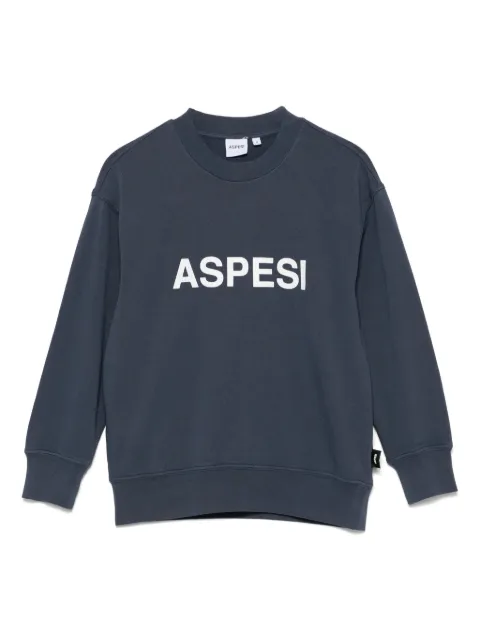 Aspesi Kids logo-print sweatshirt