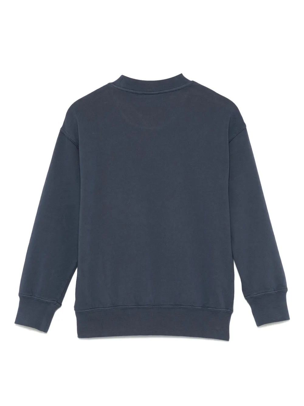 Aspesi Kids Sweater met logoprint Blauw