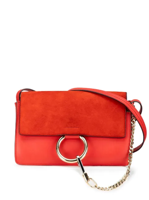 Chloé Pre-Owned 2016 Small Leather Faye crossbody bag