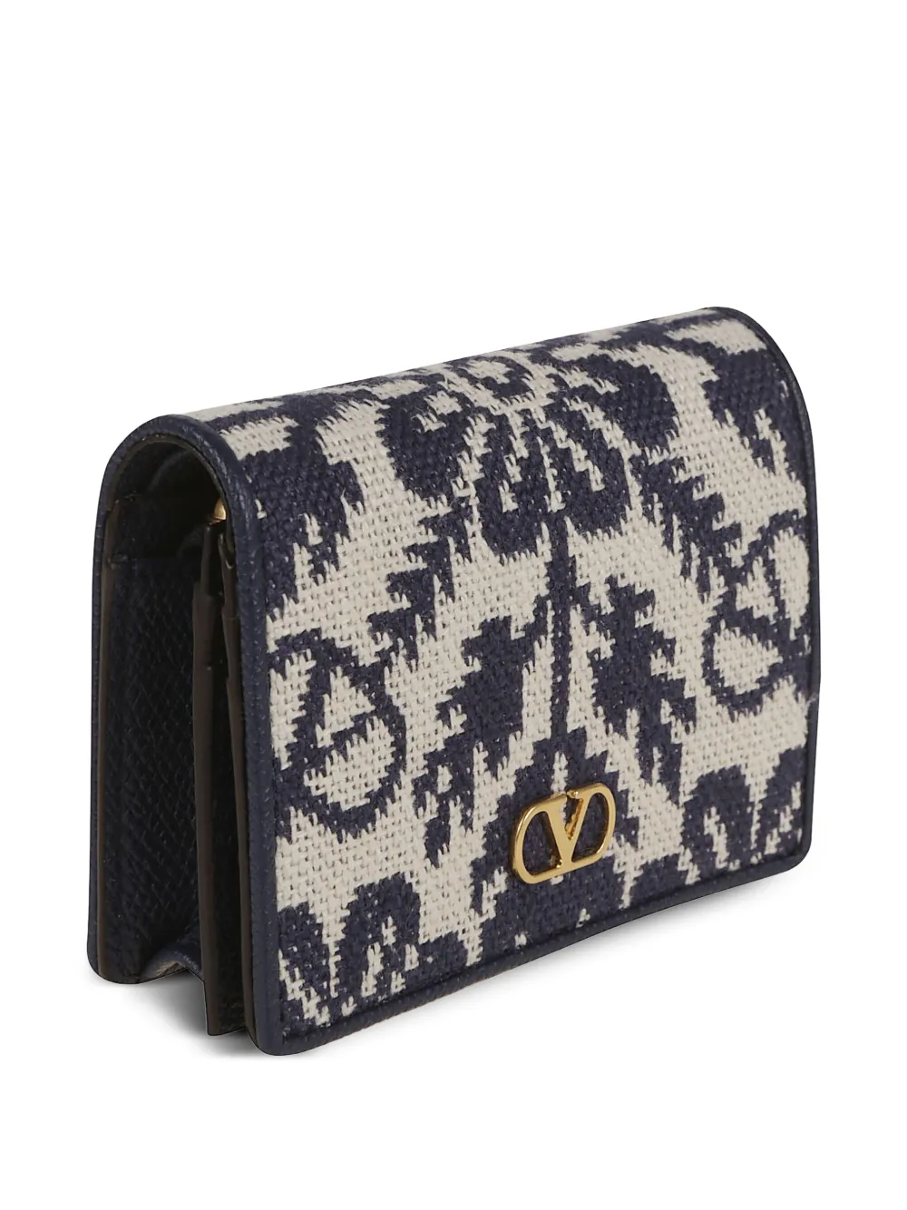 Valentino Garavani Portemonnee met print Beige