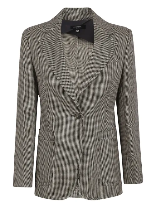 Blazer Muschio à carreaux - Weekend Max Mara - Modalova