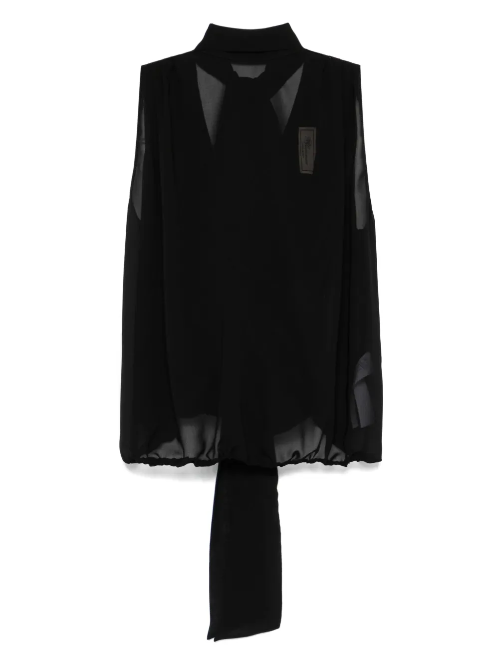 Blumarine open-back blouse | Black | Image 1