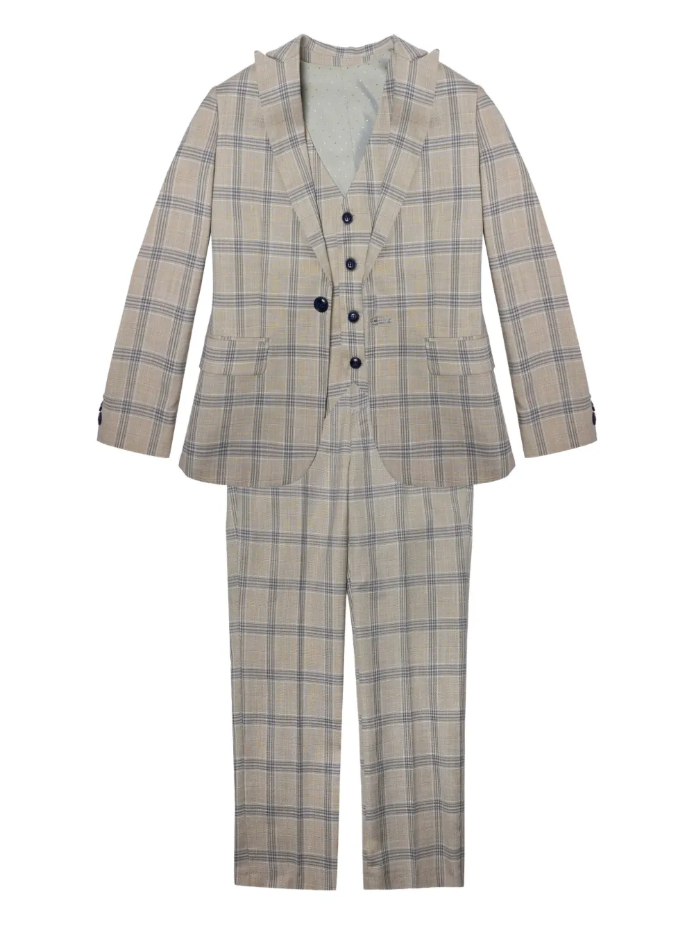 ROMANO KIDS checkered suit (set of three) | Three Piece Suits | Image 2