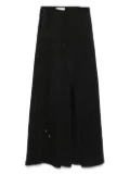 Blumarine satin trousers - Black