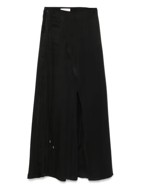Blumarine pantalones de satén