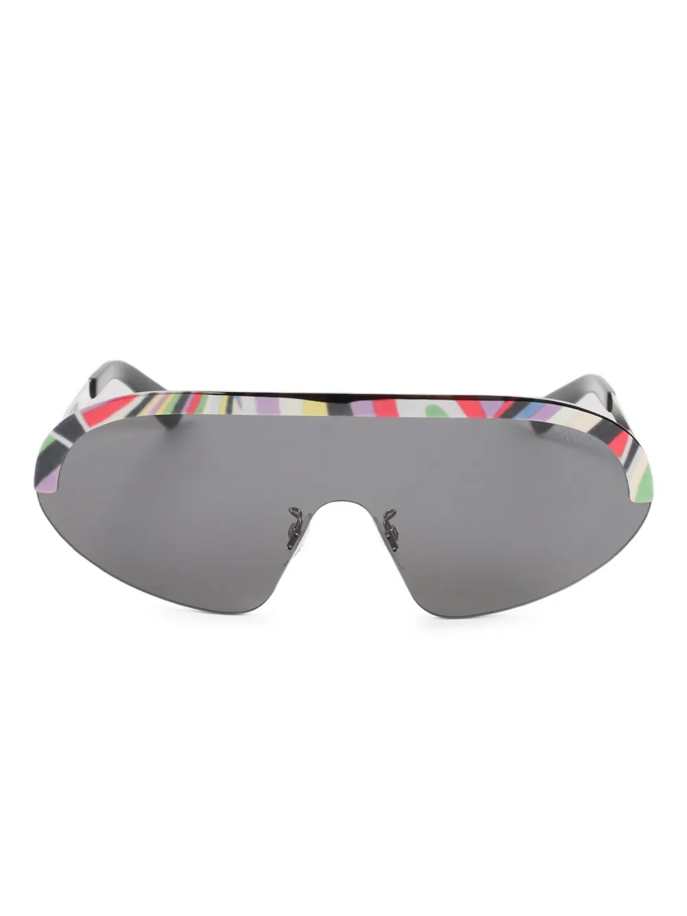 PUCCI patterned visor sunglasses | Image 1