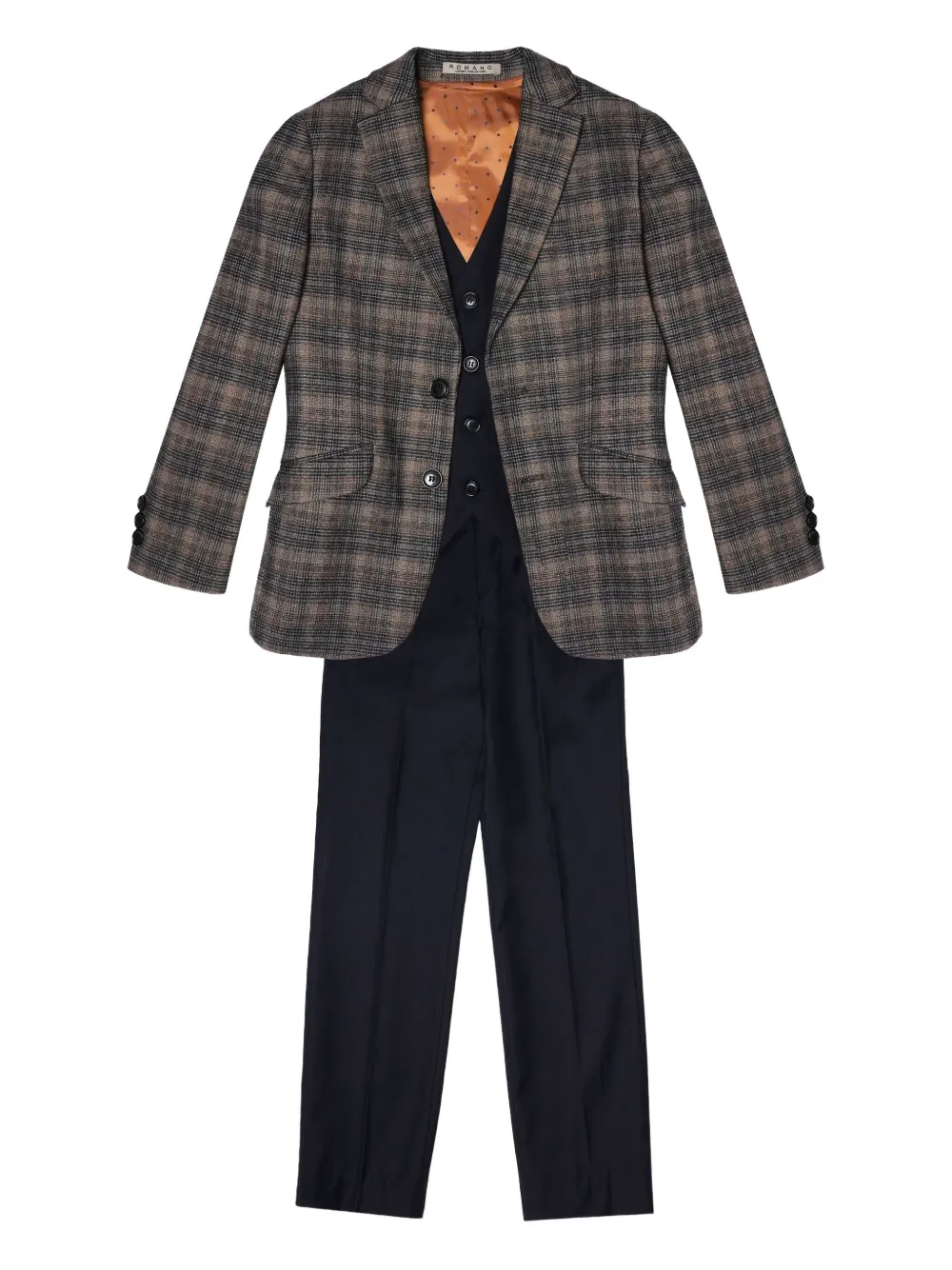 ROMANO KIDS checkered suit (set of three) | Three Piece Suits | Image 2