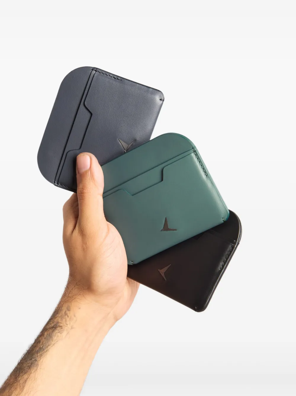 Troubadour sleek leather cardholder | Image 2
