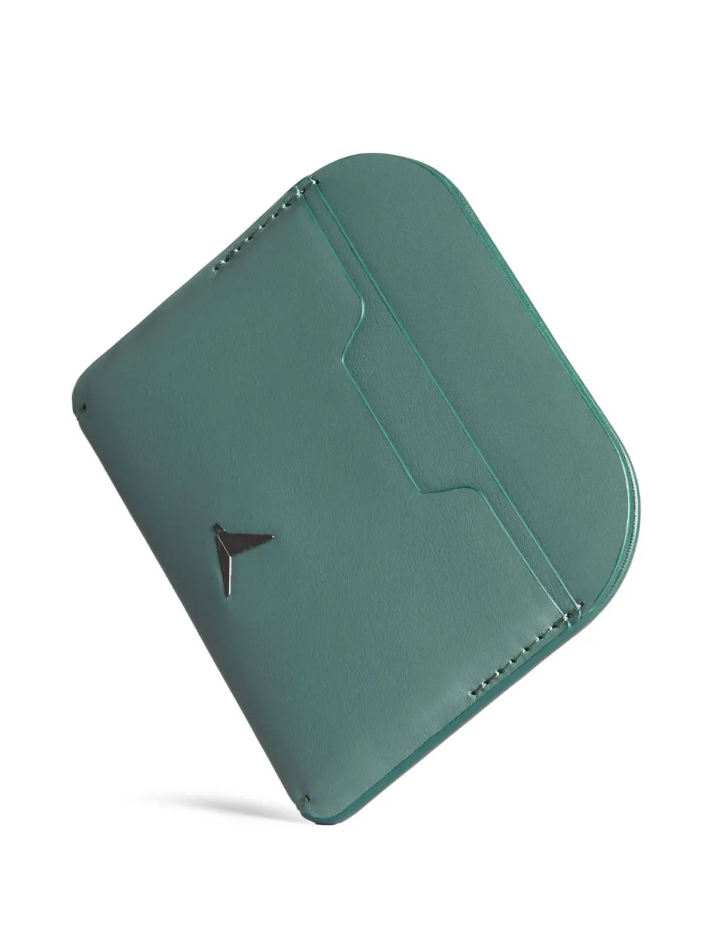 Troubadour leather cardholder | Green | Image 1